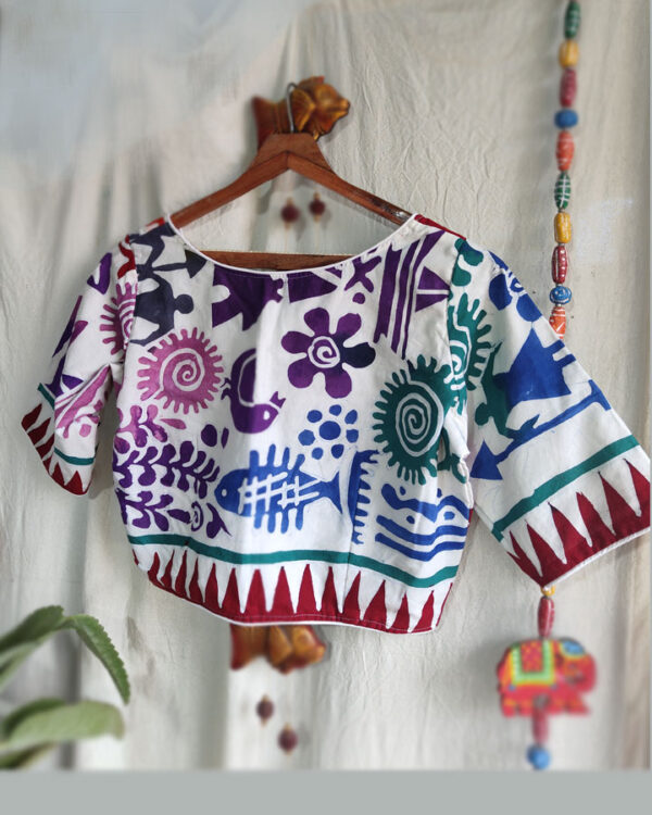 Hand Batik Pure Cotton Blouse – Orli