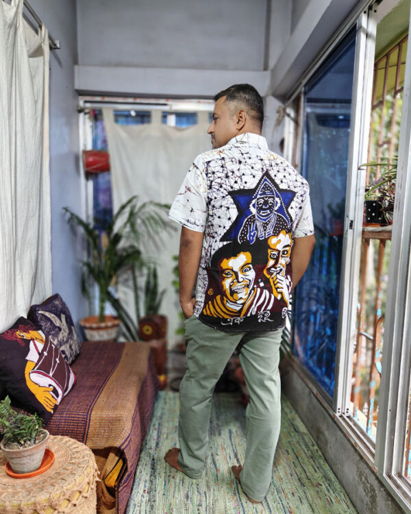 Men's Hand Batik Pure Cotton Shirt – Bhooter Raja