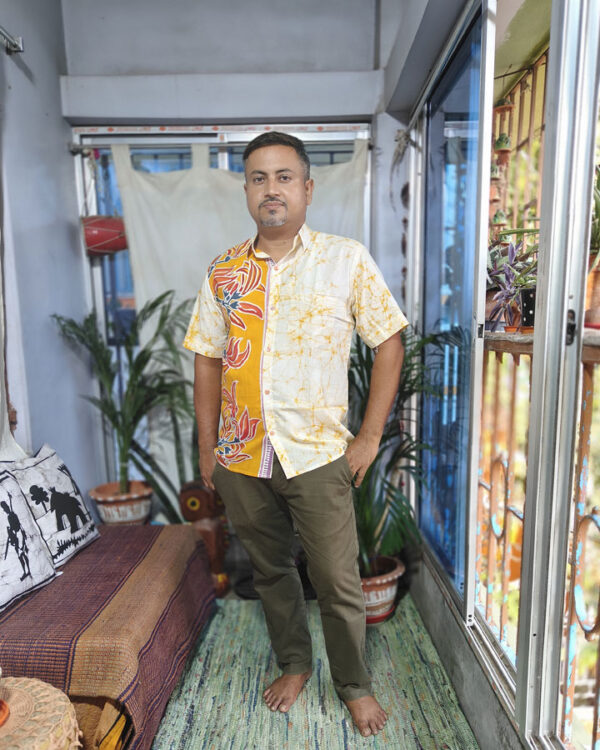 Men's Hand Batik Pure Cotton Shirt – Palash