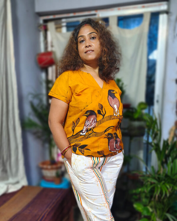 Cotton Hand Batik Top Salikh
